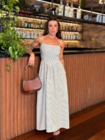 Vestido Nice marrom